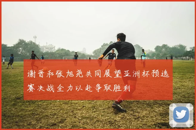 谢晋和张旭尧共同展望亚洲杯预选赛决战全力以赴争取胜利